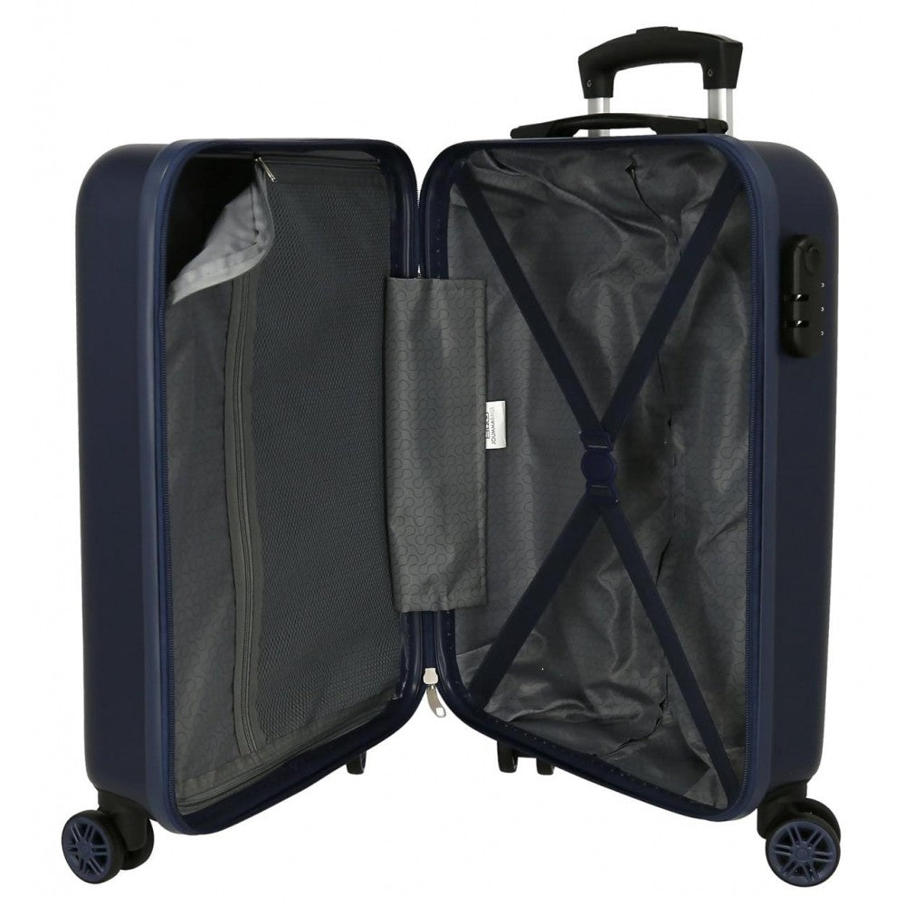 Maleta de Cabina Movom Dreams time rígida 55cm azul marino