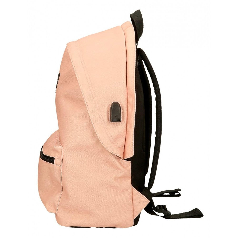 Mochila portaordenador dos compartimentos Pepe Jeans Aris Colorful Rosa 1