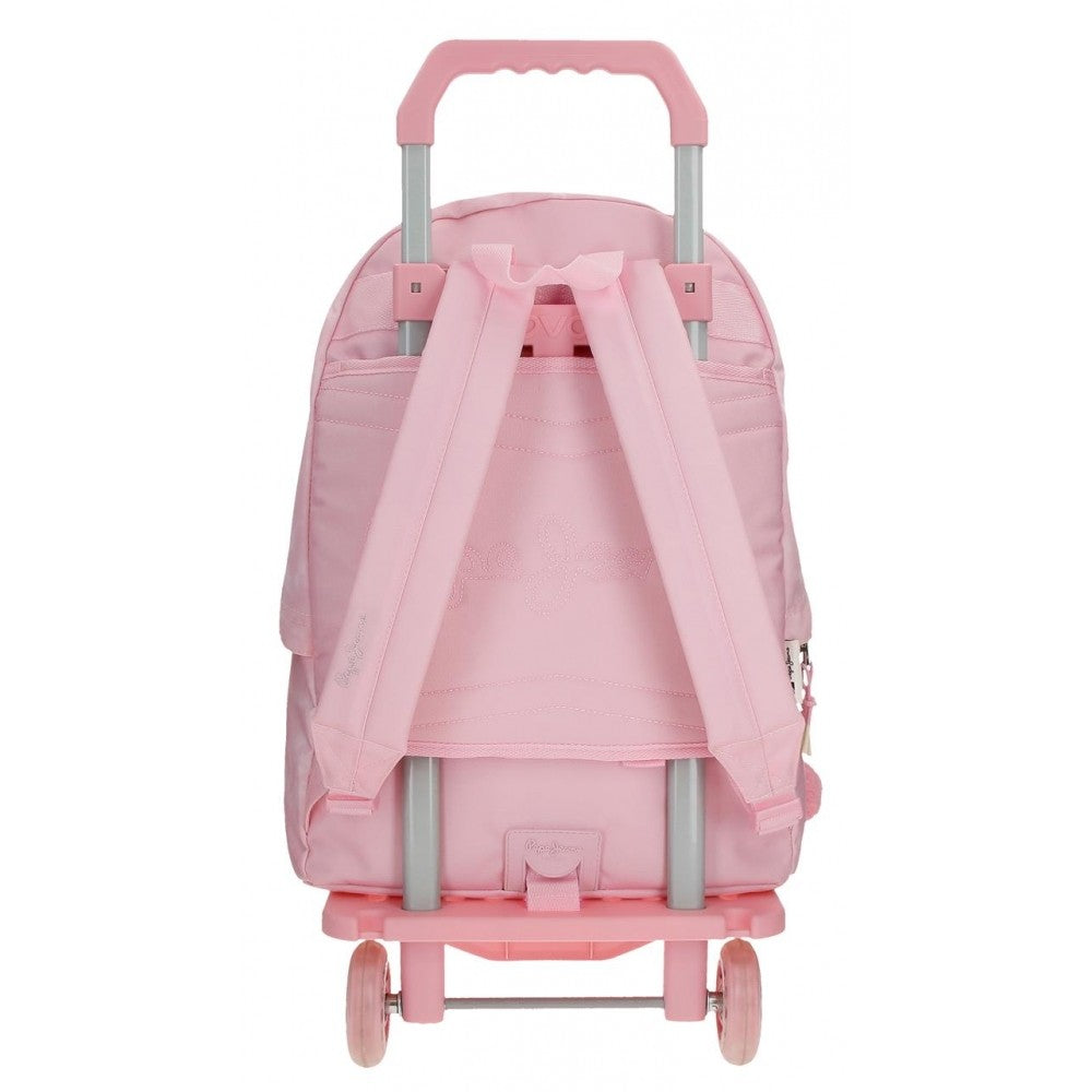 Mochila Pepe Jeans Holi 44cm con carro