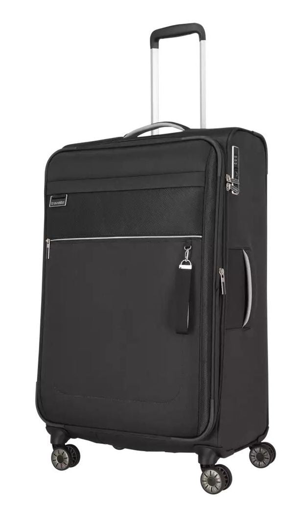 Maleta Grande Extensible Blanda de TRAVELITE - MIIGO - BLACK