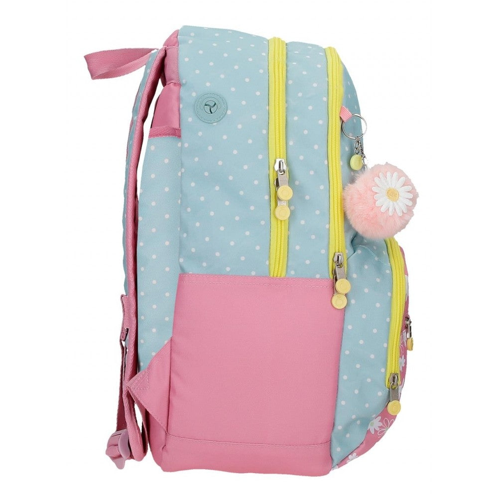 Mochila escolar Enso Daisy doble Compartimento adaptable