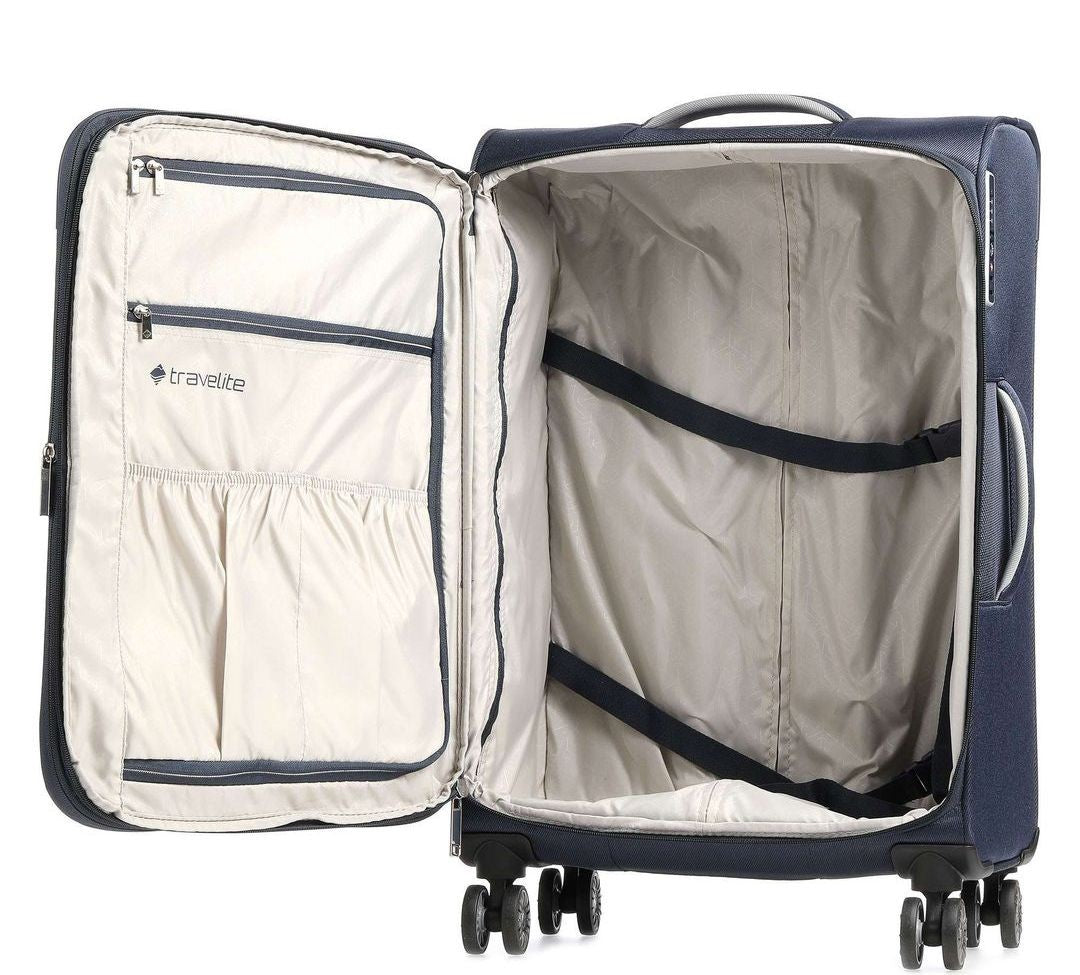 Maleta Mediana Extensible Blanda de TRAVELITE - MIIGO - BLACK