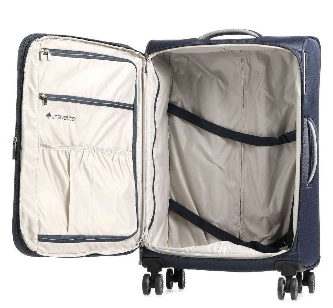 Maleta Grande Extensible Blanda de TRAVELITE - MIIGO - BLACK