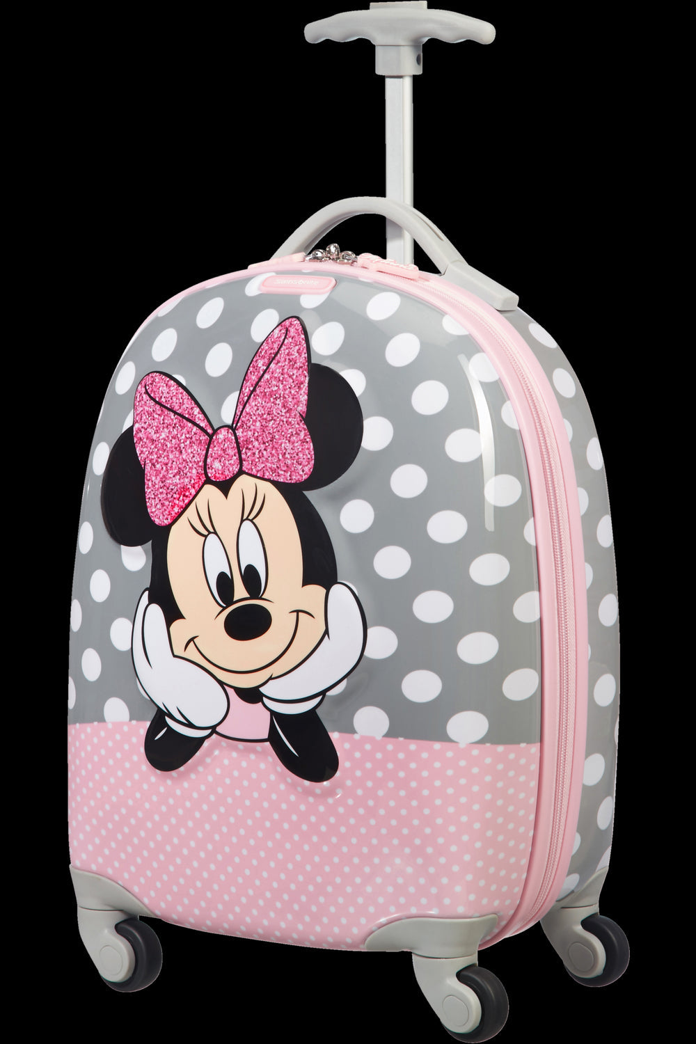 Set de Trolley infantil y Mochila S-MINNIE GLITTER-DISNEY de Dream Rider Samsonite