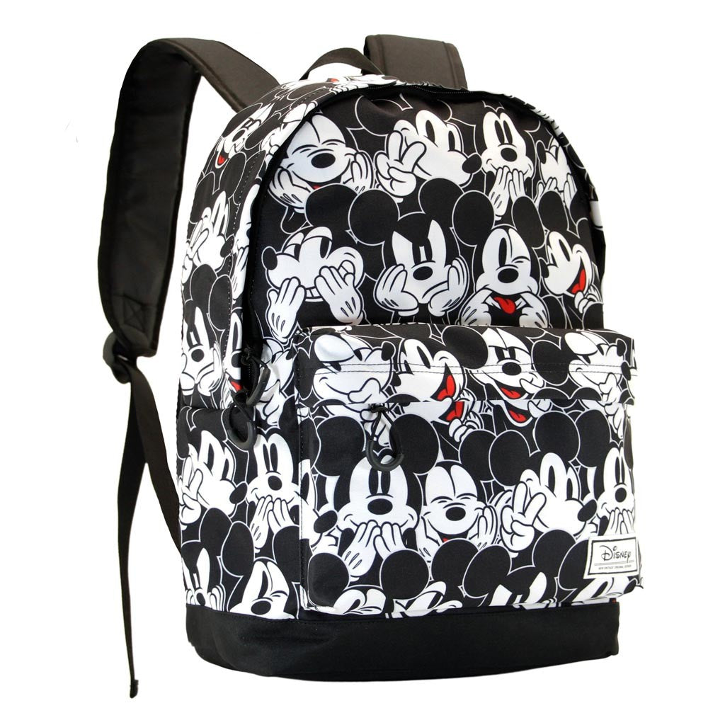 MOCHILA ESCOLAR HS FAN MICKEY MOUSE MESS