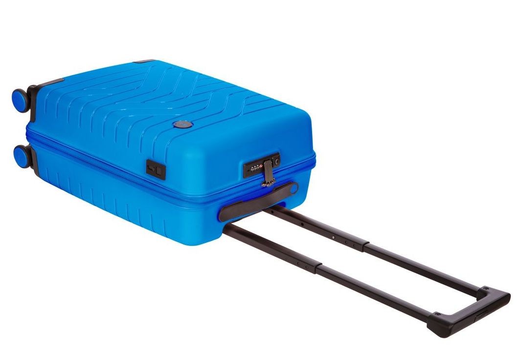 BRIC'S ULISSE TROLLEY RIGIDO CABINA AZUL ELÉCTRICO