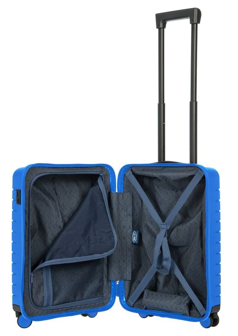 BRIC'S ULISSE TROLLEY RIGIDO CABINA AZUL ELÉCTRICO