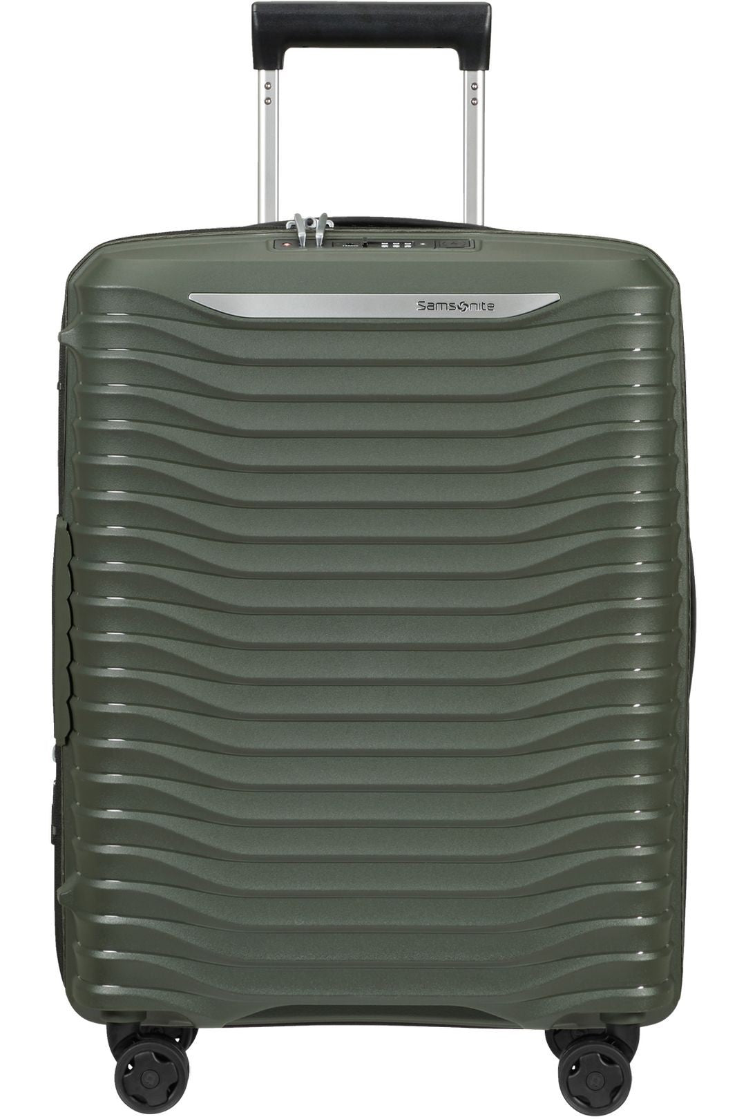 SET DE SAMSONITE MALETA DE CABINA EXTENSIBLE UPSCAPE CON MOCHILA 15” BIZ2GO Verde Oscuro