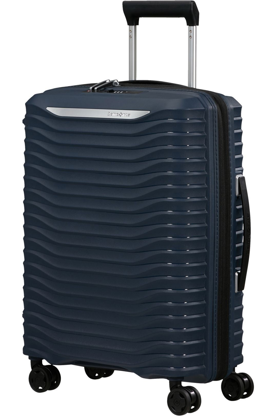 SET DE SAMSONITE MALETA DE CABINA EXTENSIBLE UPSCAPE CON MOCHILA 15” BIZ2GO Azul