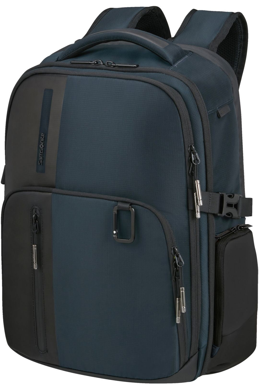 SET DE SAMSONITE MALETA DE CABINA EXTENSIBLE UPSCAPE CON MOCHILA 15” BIZ2GO Azul