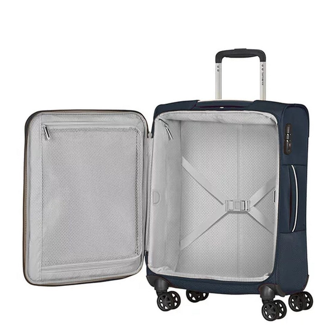 SET SAMSONITE MALETA DE CABINA POPSODA CON MOCHILA GUARDIT 2.0 15”