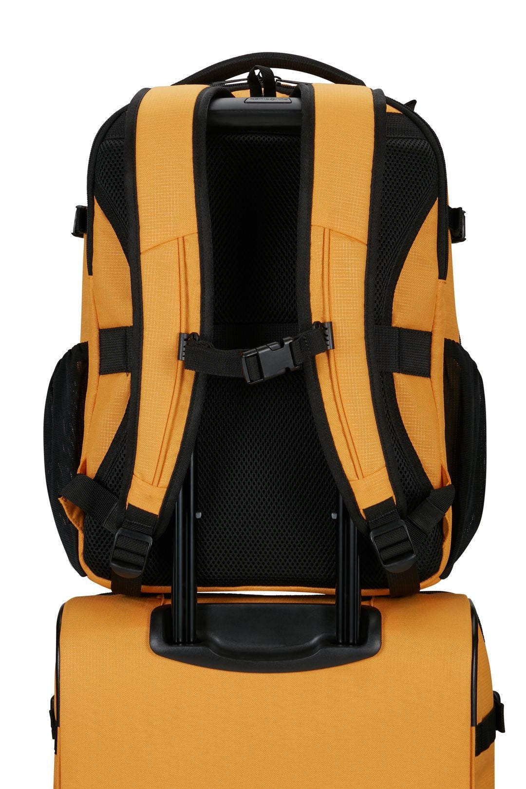 SET ROADER MALETA DE CABINA 55 CM Y MOCHILA PARA PORTÁTIL M - 15.6" – RADIANT YELLOW