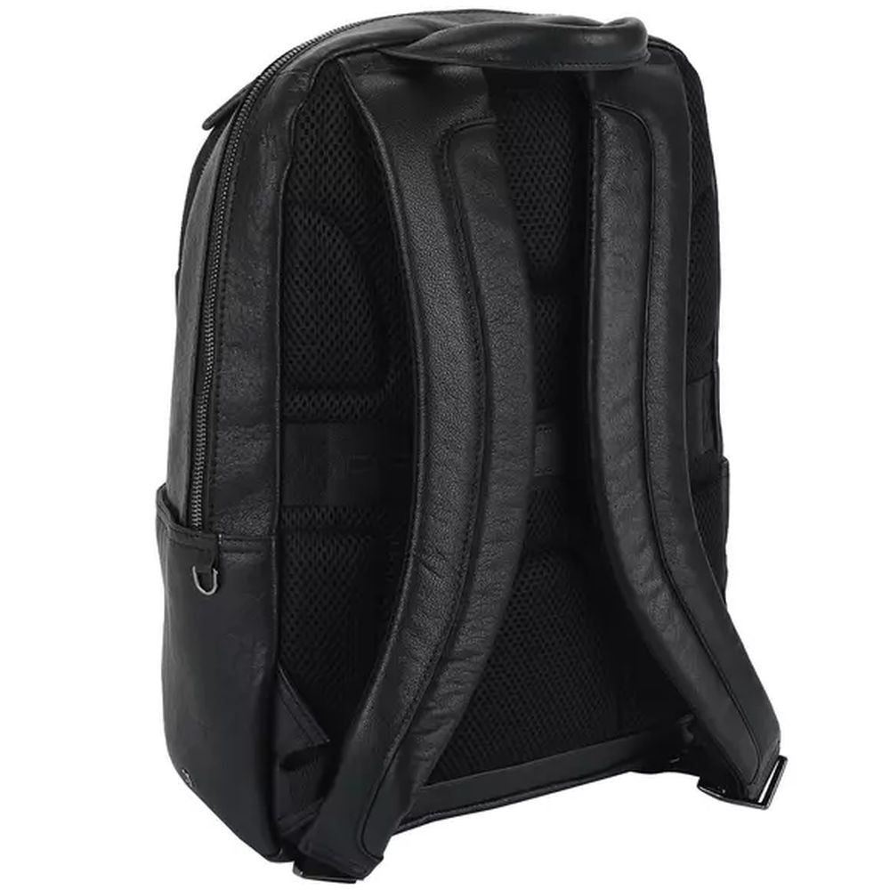 PIQUADRO MOCHILA PEQUEÑA PARA PORTÁTIL E IPAD® 11” BLACK SQUARE