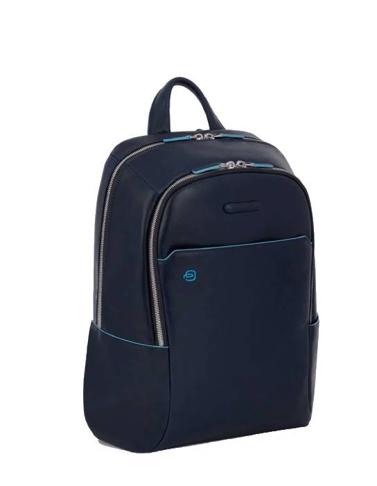 PIQUADRO MOCHILA PEQUEÑA PARA PORTÁTIL E IPAD® 11” BLUE SQUARE