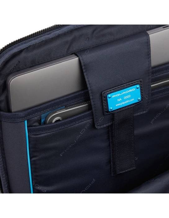 PIQUADRO MOCHILA PARA PORTÁTIL 15,6"E IPAD® BLUE SQUARE