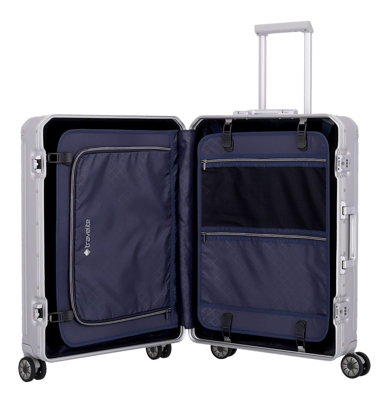 TRAVELITE – Maleta Mediana ALUMINIO Next – 67cm