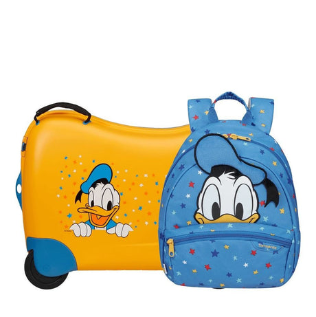 Samsonite Set de Maleta infantil y Mochila S- Donald Stars-Disney de Dream Rider