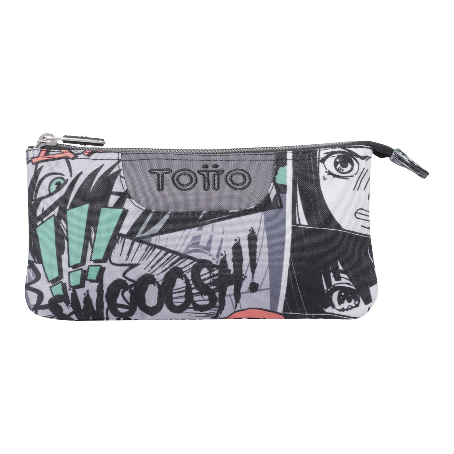 TOTTO Mochila escolar con ruedas Renglones + Estuche Tablero - Manga 4YN