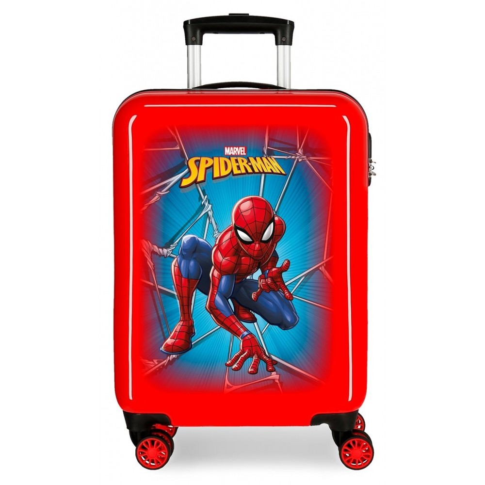 Maleta de cabina Spiderman Black rígida 55cm