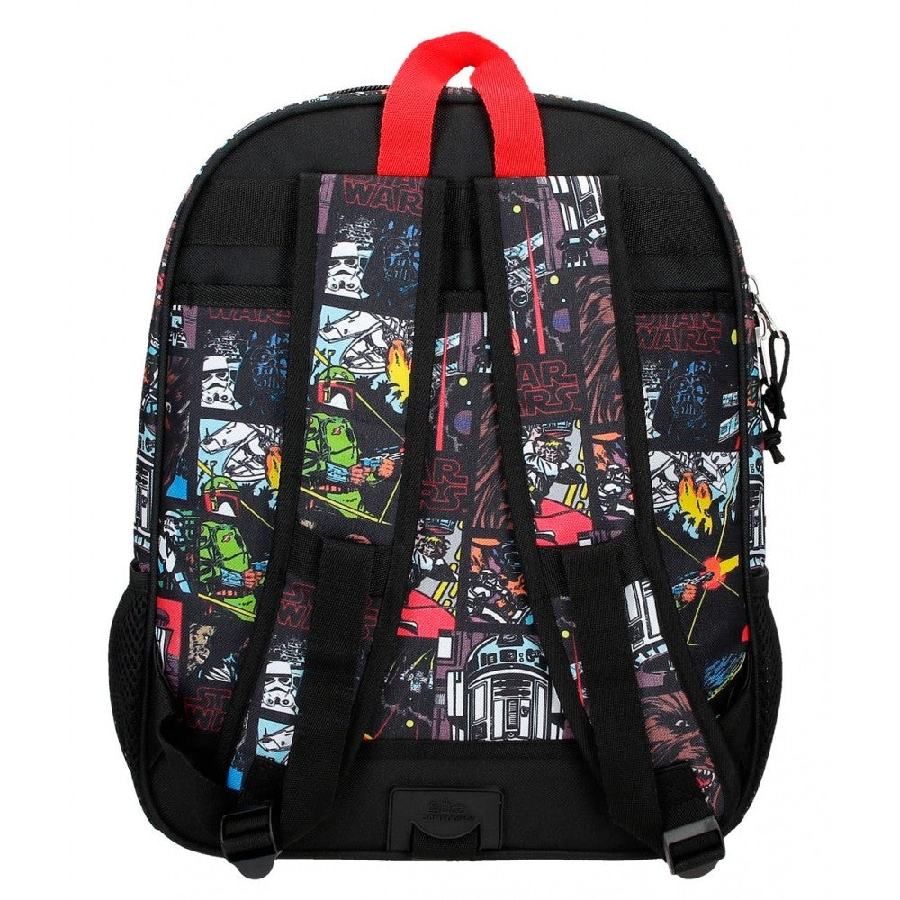 Mochila escolar Star Wars Galactic Team adaptable a carro