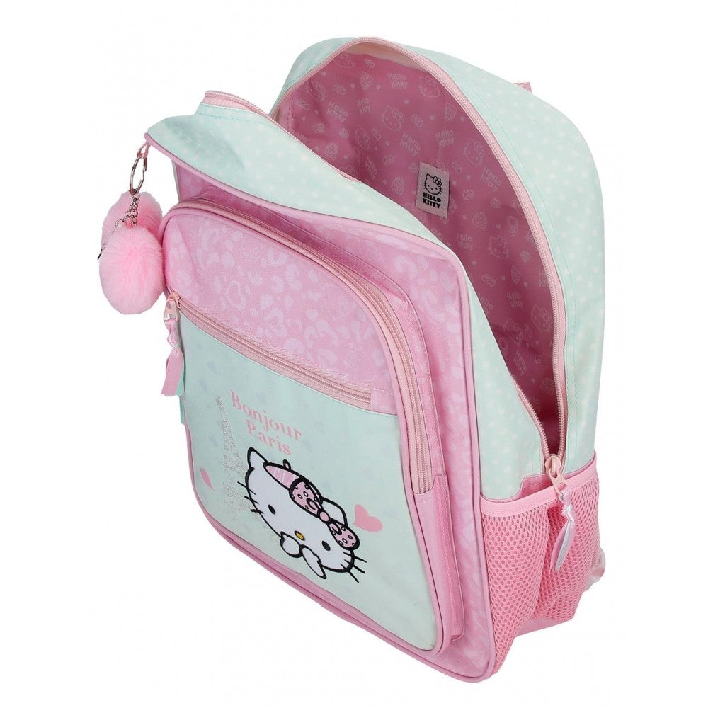 Mochila escolar Hello Kitty Paris 38cm