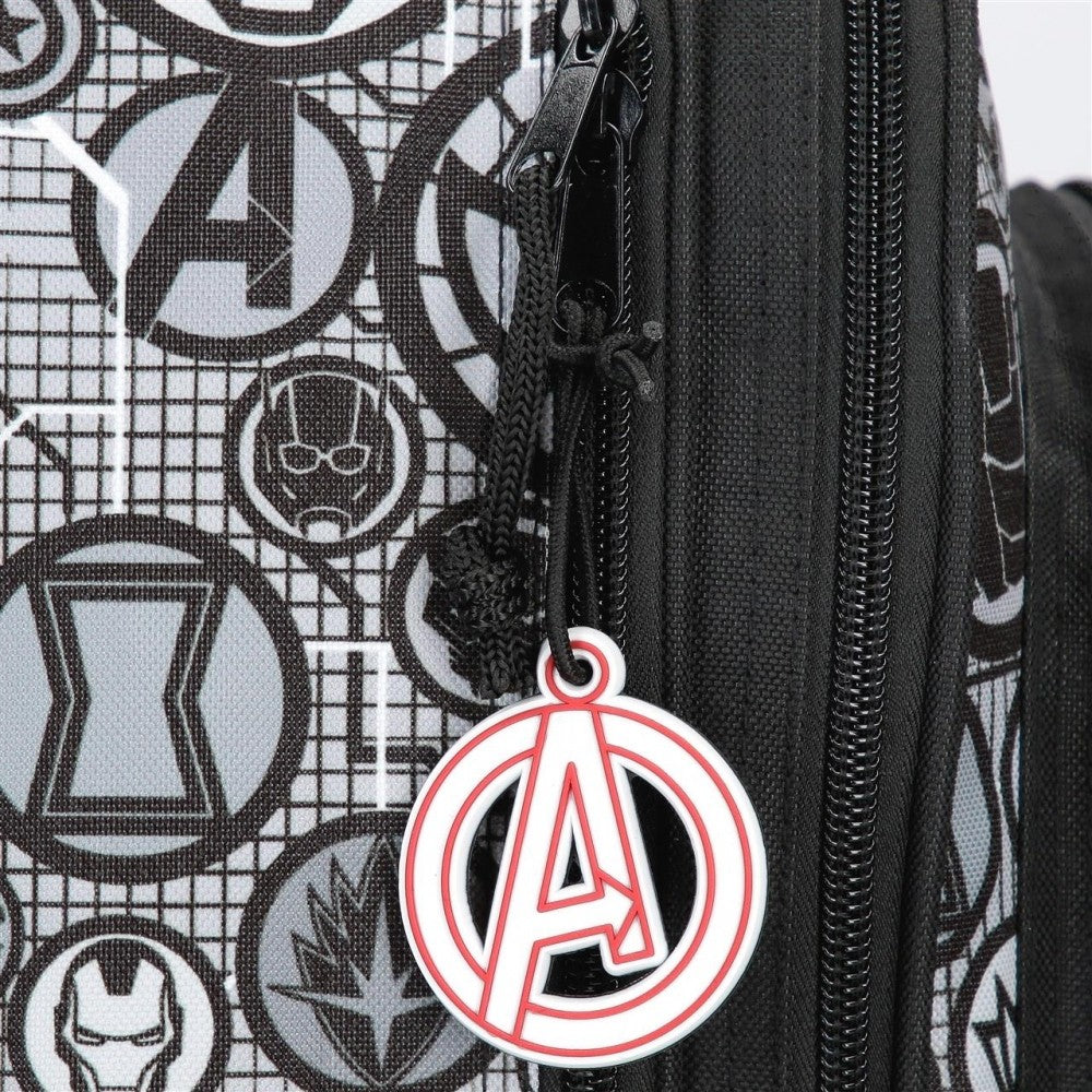 Mochila Escolar Avengers Heroes 44cm con porta ordenador