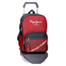 Mochila escolar dos compartimentos Pepe Jeans Clark 40cm con carro