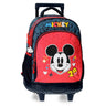 Mochila con dos ruedas y dos compartimentos Mickey Get Moving