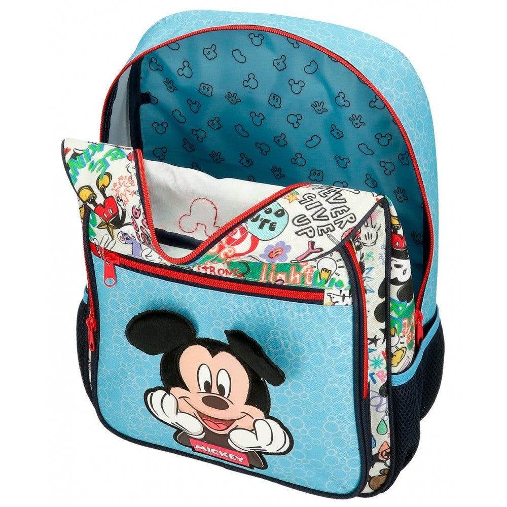 Mochila Mickey Be Cool 38cm