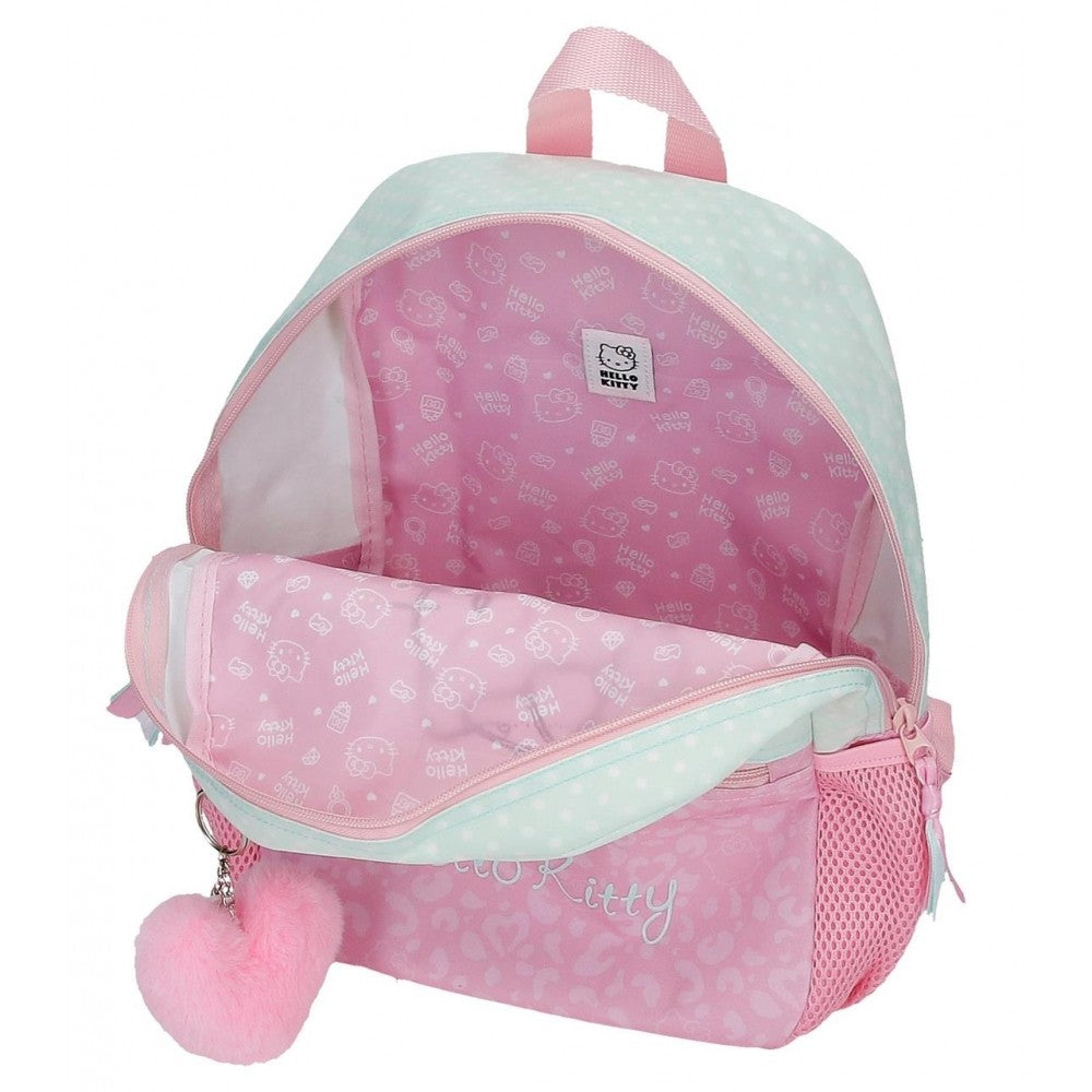 Mochila Hello Kitty Paris 32cm con carro