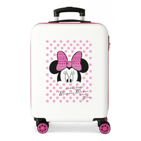 Maleta de cabina rígida Mickey & Minnie luggage sign of Minnie 55cm