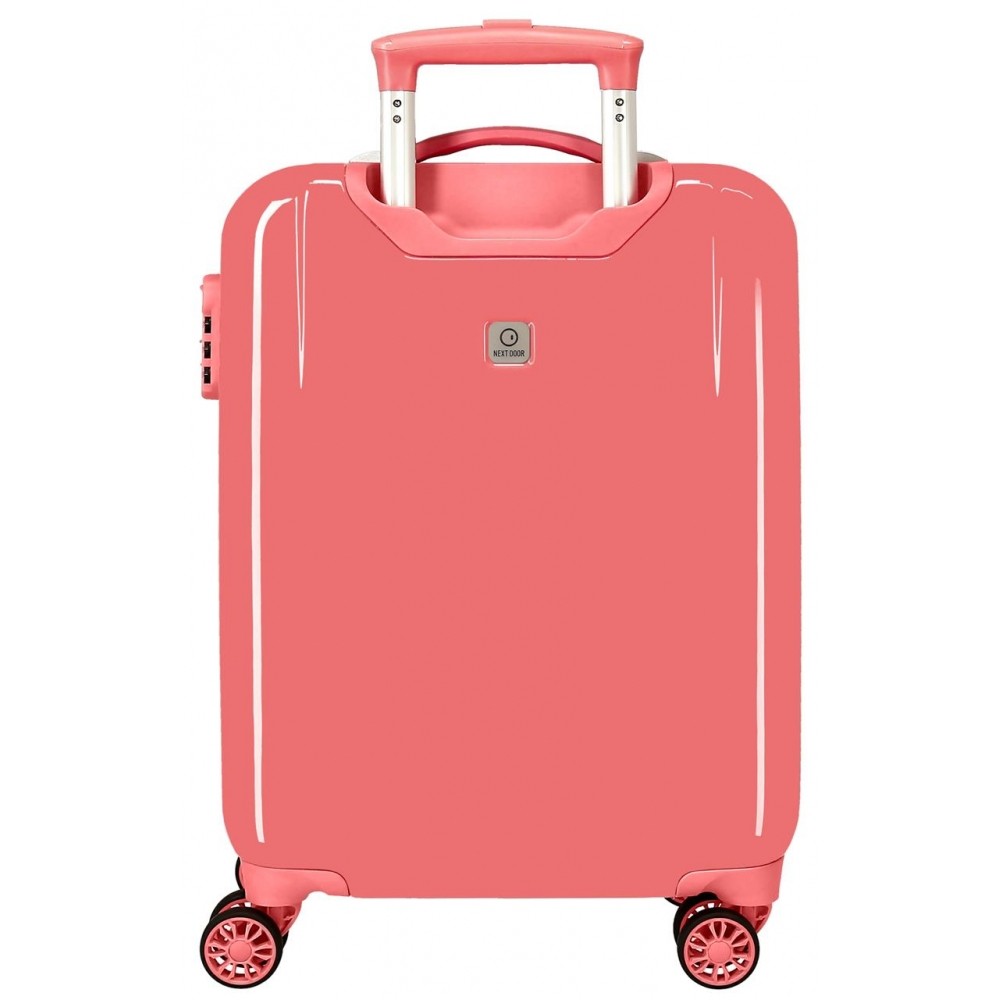 Maleta de cabina Minnie Loving Life rígida 55 cm coral