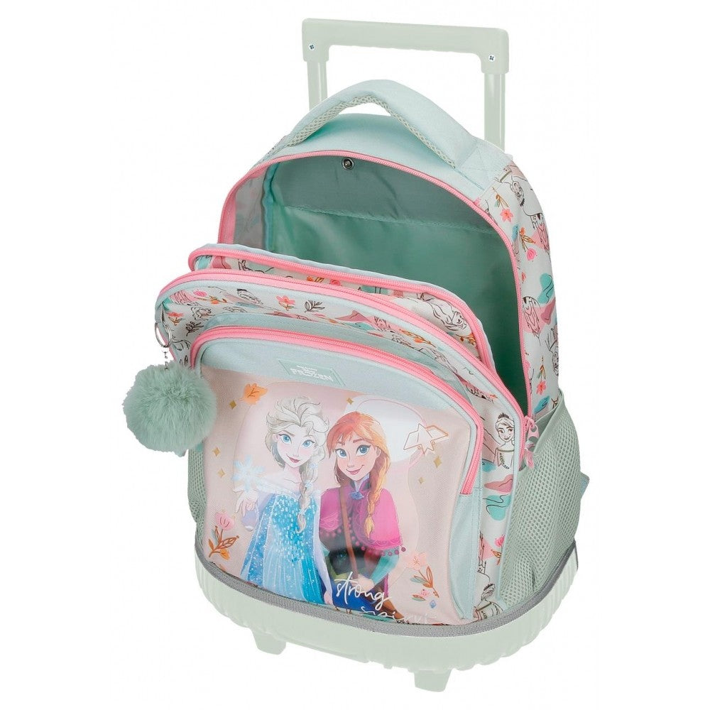 Mochila con dos ruedas Frozen Strong Spirit dos compartimentos