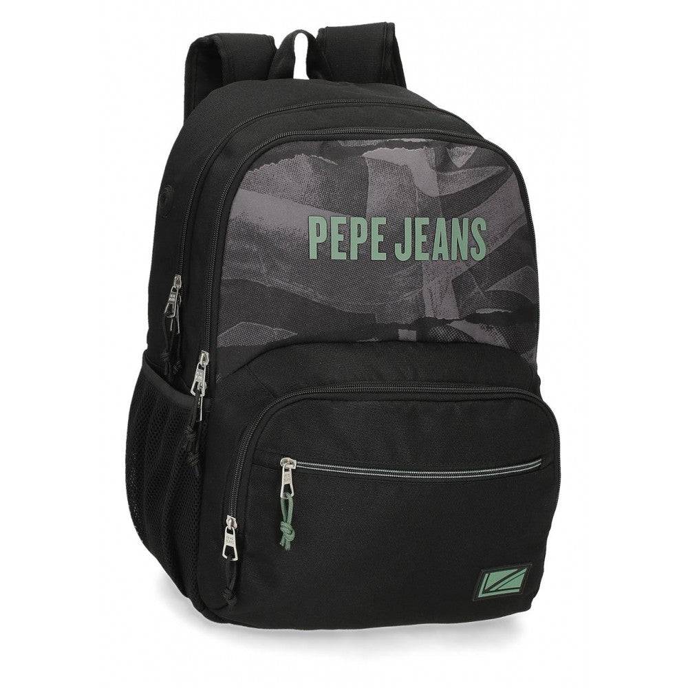 Mochila Pepe Jeans Davis 44cm dos compartimentos