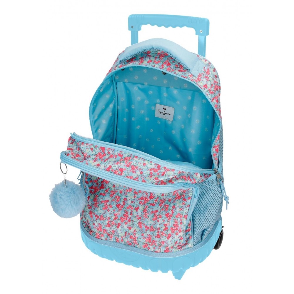 Mochila con ruedas Pepe Jeans Aide 2R