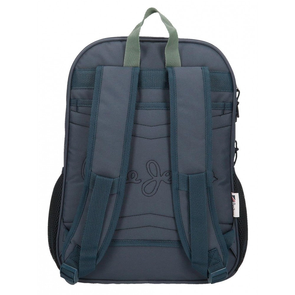 Mochila Pepe Jeans Tom 40cm dos compartimentos