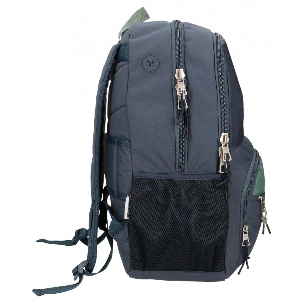 Mochila Pepe Jeans Tom 46cm dos compartimentos