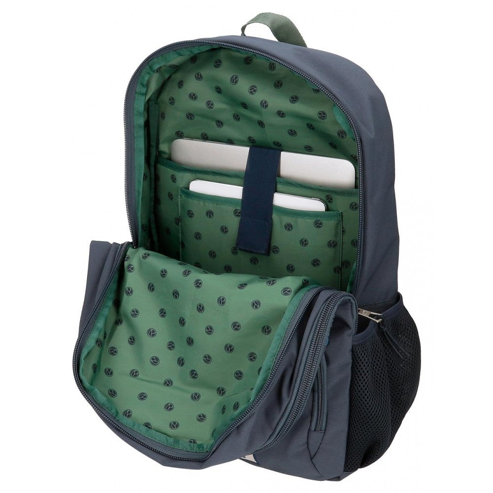 Mochila Pepe Jeans Tom 46cm dos compartimentos