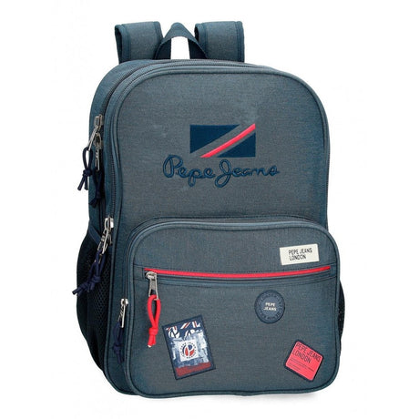 Mochila Pepe Jeans Kay 40cm dos compartimentos