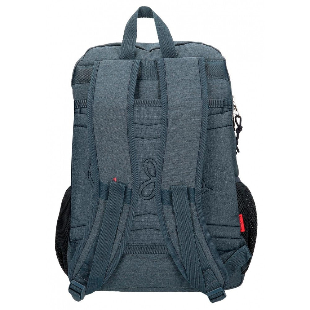 Mochila Pepe Jeans Kay 46cm dos compartimentos