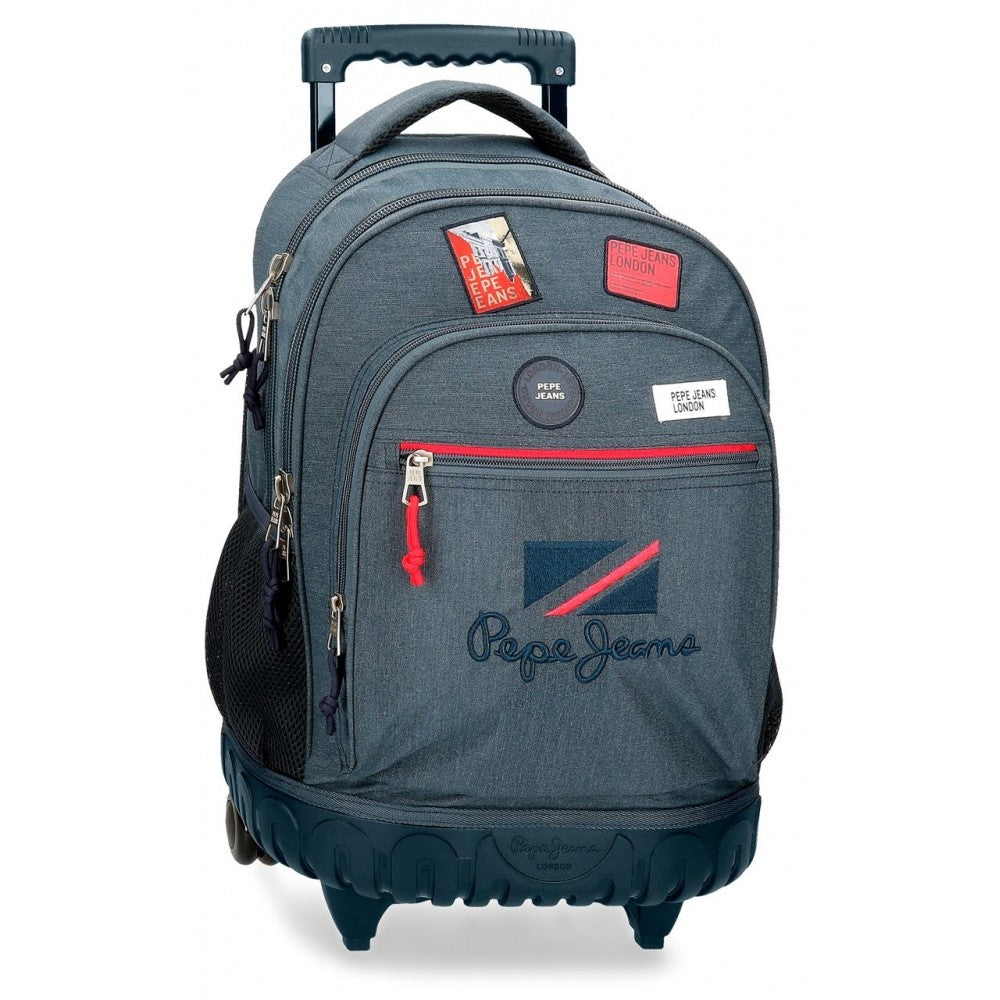 Mochila con ruedas Pepe Jeans Kay 2R