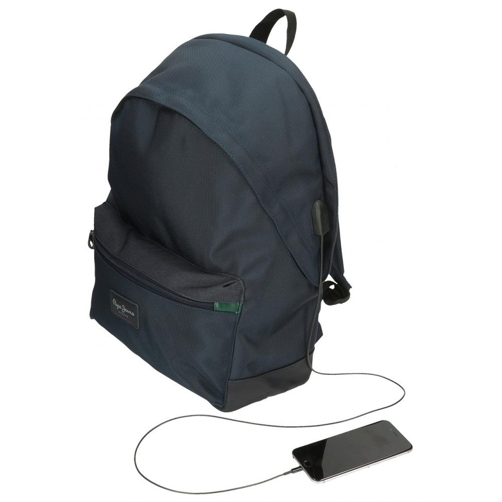 Mochila portaordenador dos compartimentos Pepe Jeans Green Bay