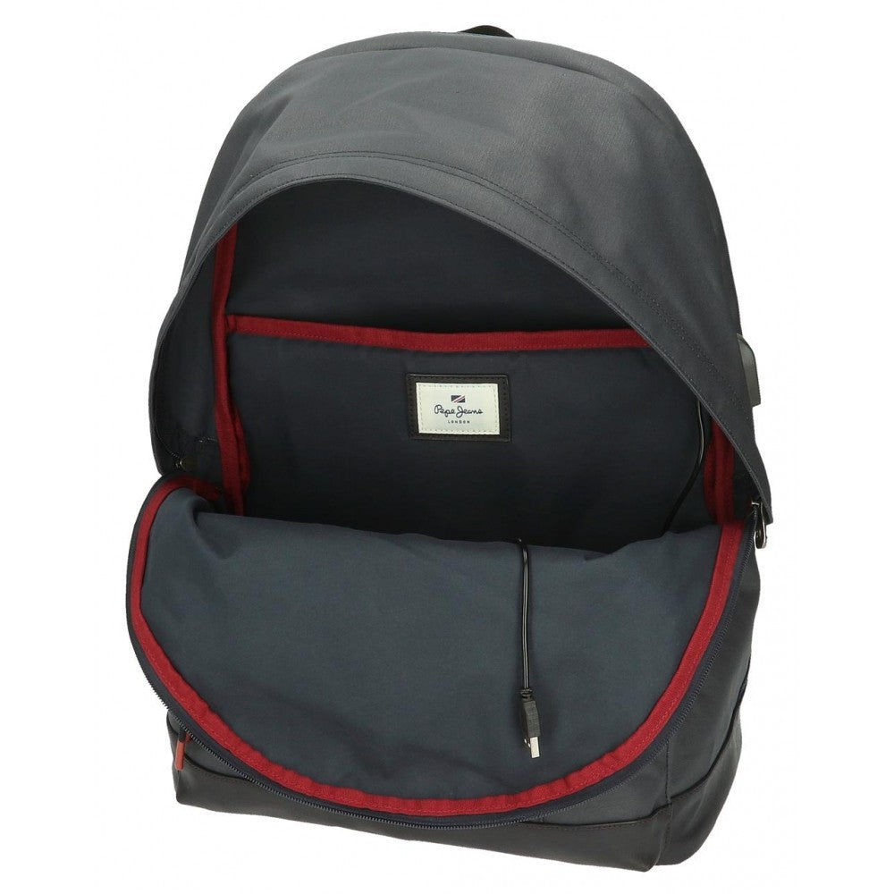 Mochila portaordenador dos compartimentos Pepe Jeans Hackney