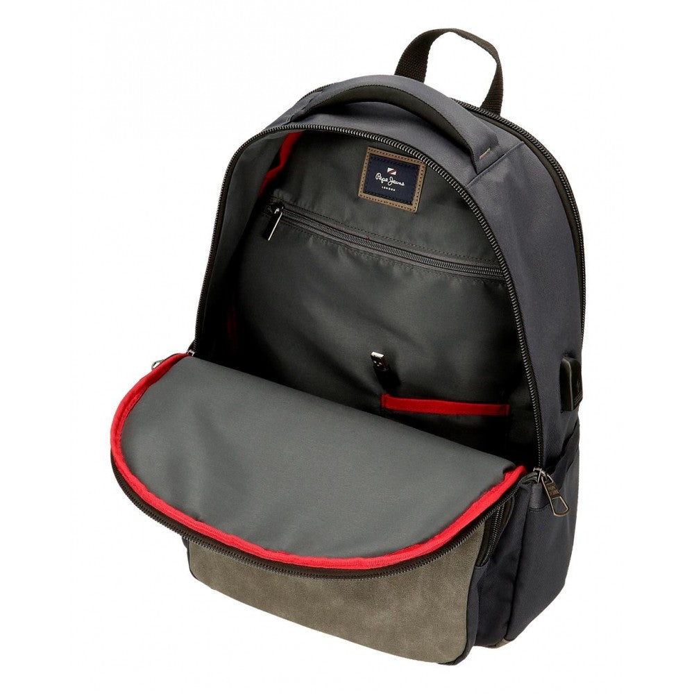 Mochila Adaptable Portaordenador Pepe Jeans Harry 15,6´´ dos compartimentos