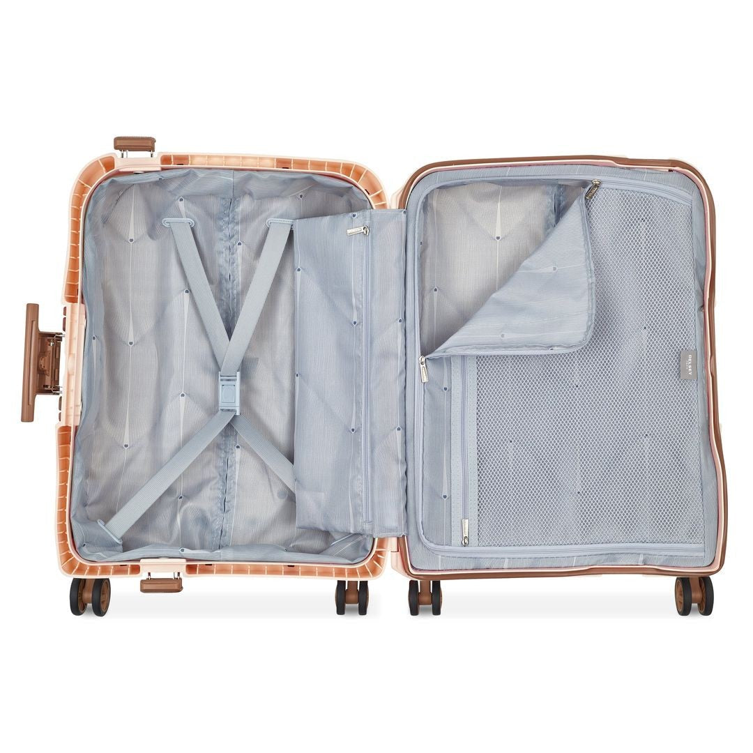 Trolley de Cabina DELSEY MONCEY SLIM RECYCLED MATERIAL con TSA 55cm