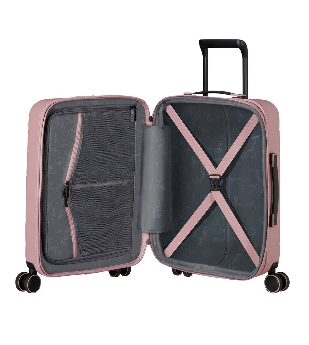 SET AMERICAN TOURISTER MALETA DE CABINA NOVASTREAM SMART Y MOCHILA URBAN GROOVE UG16 Rosa Oscuro