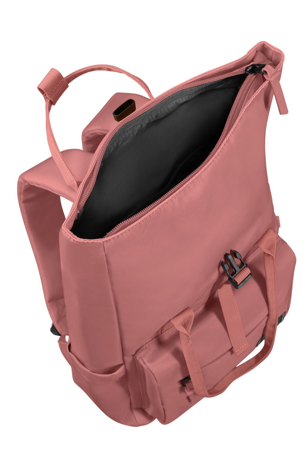 SET AMERICAN TOURISTER MALETA DE CABINA NOVASTREAM SMART Y MOCHILA URBAN GROOVE UG16 Rosa Oscuro