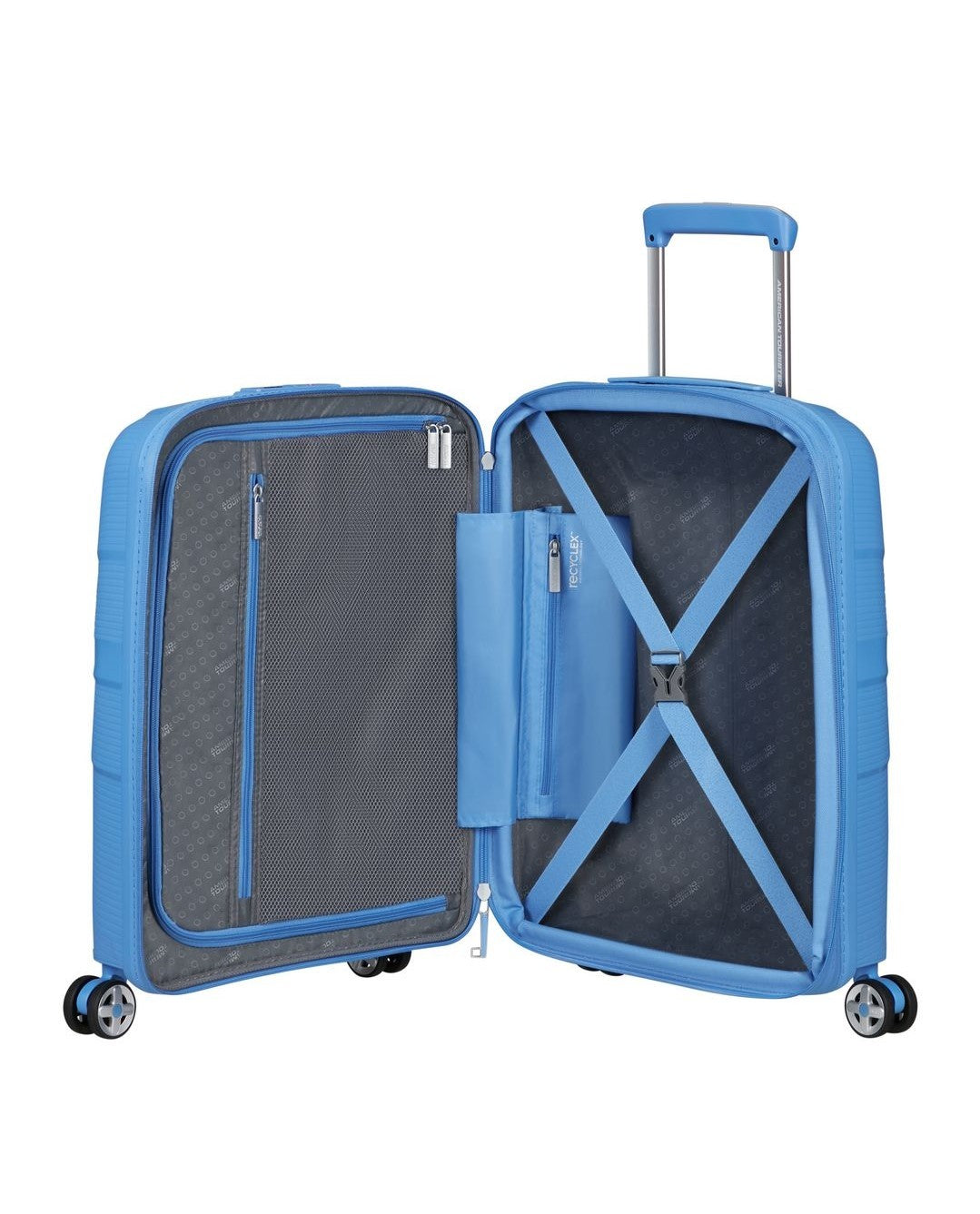 AMERICAN TOURISTER MALETA DE CABINA EXTENSIBLE STARVIBE 55cm