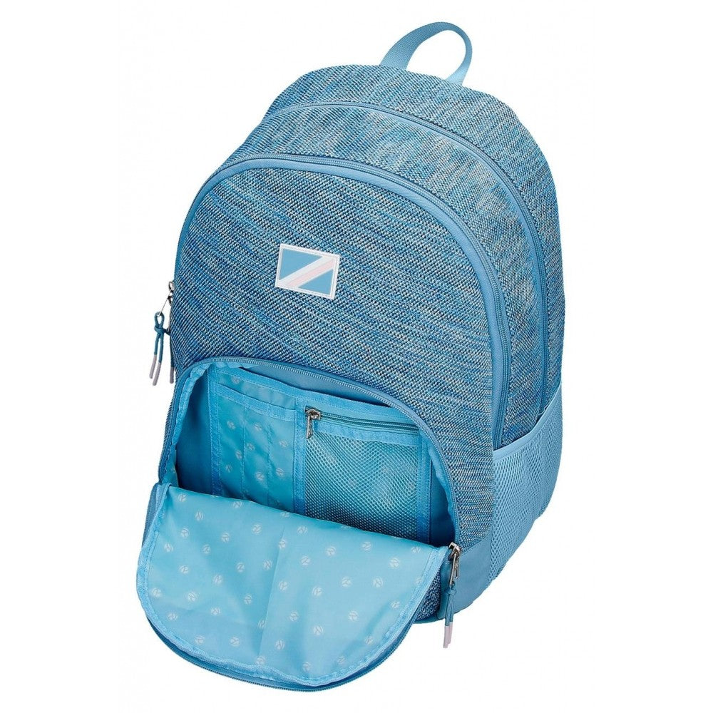 Mochila Pepe Jeans Lena Doble Cremallera con carro