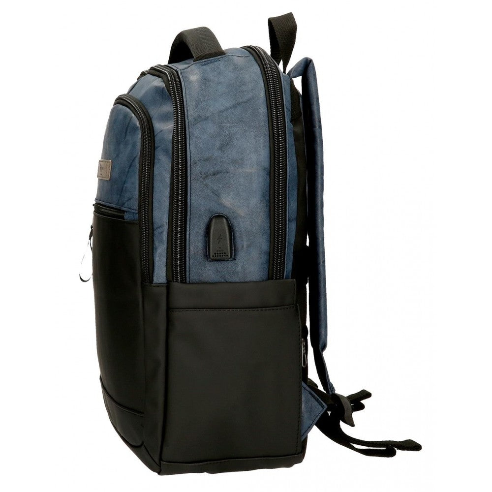 Mochila para portátil 15,6´´ Pepe Jeans Ocean tres Compartimentos